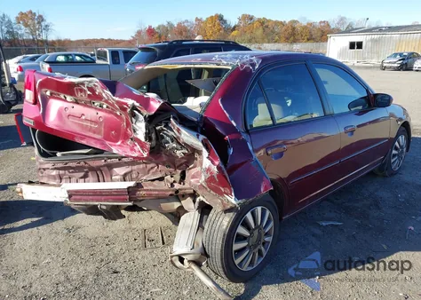 2002 Honda Civic Ex from USA, damaged, VIN 1HGES26772L038859